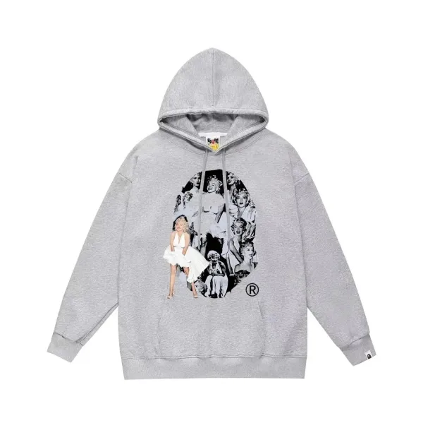 A Bathing Ape x OVO October's Very Own Gold Card Hoodie White - 11