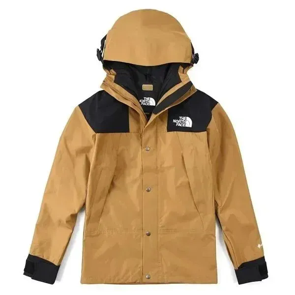 The North Face Mountain Light Jacket Tan/Black Outerwear - 1