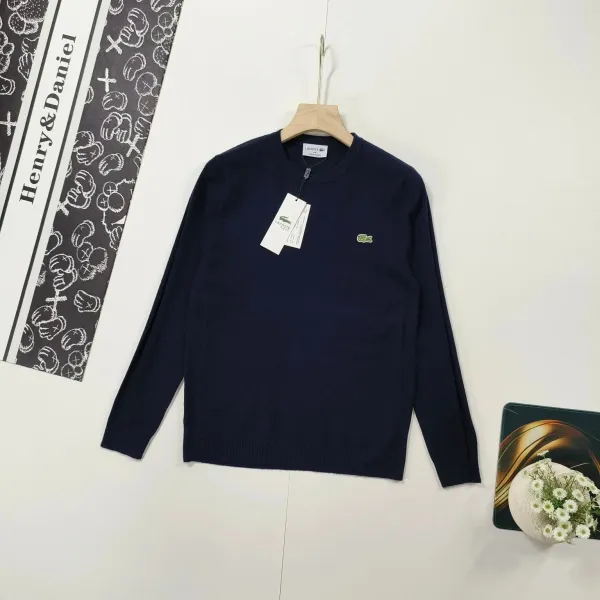Lacoste Performance Crewneck Sweater Navy - 1