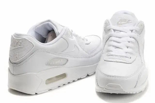 Nike Air Max 90 Gray Blue Sneakers - 4