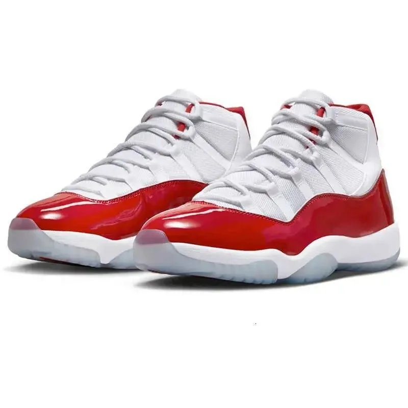Air Jordan 11 Retro Concord White Red Sneakers - 3
