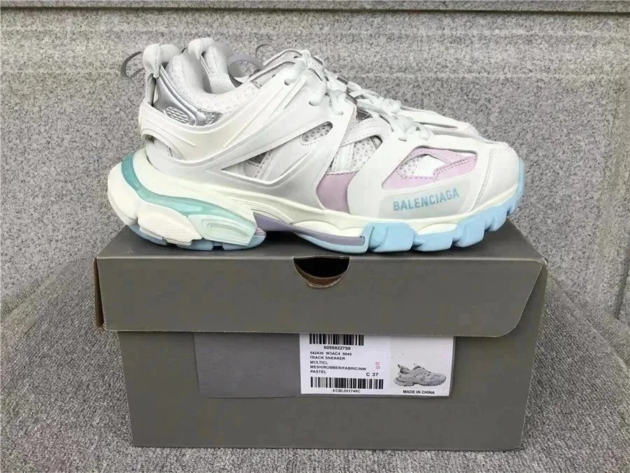 Balenciaga Track 2 Sapphire Blue Chunky Sneakers - 11