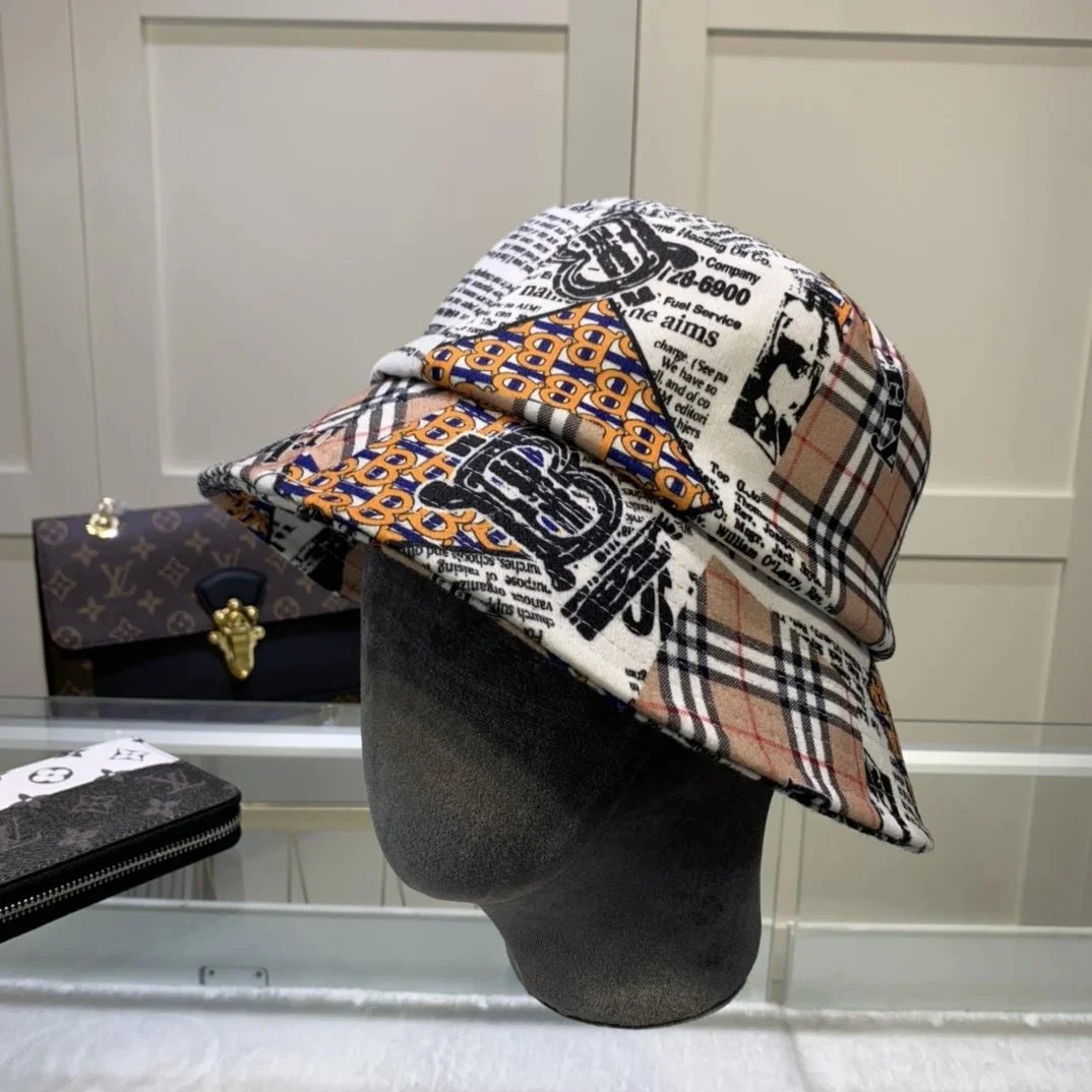 Burberry x Virgil Abloh Archive Print Bucket Hat Multicolor Accessories - 1