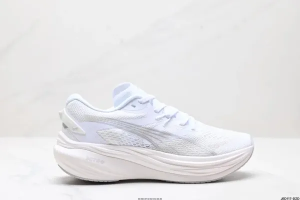 Puma Nitro Foam White Running Shoes - 1
