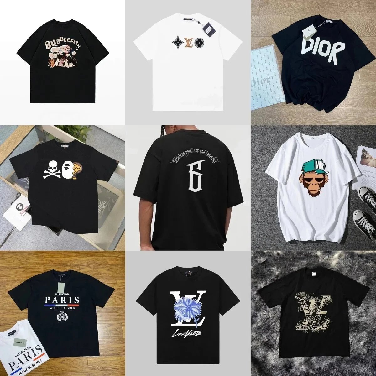 Assorted Brand T-Shirts [40 styles]