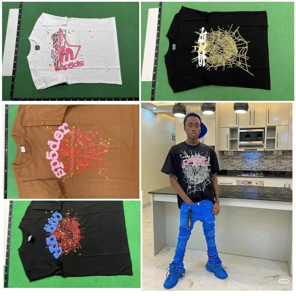 Spider Web Graphic T-Shirts [19 styles]