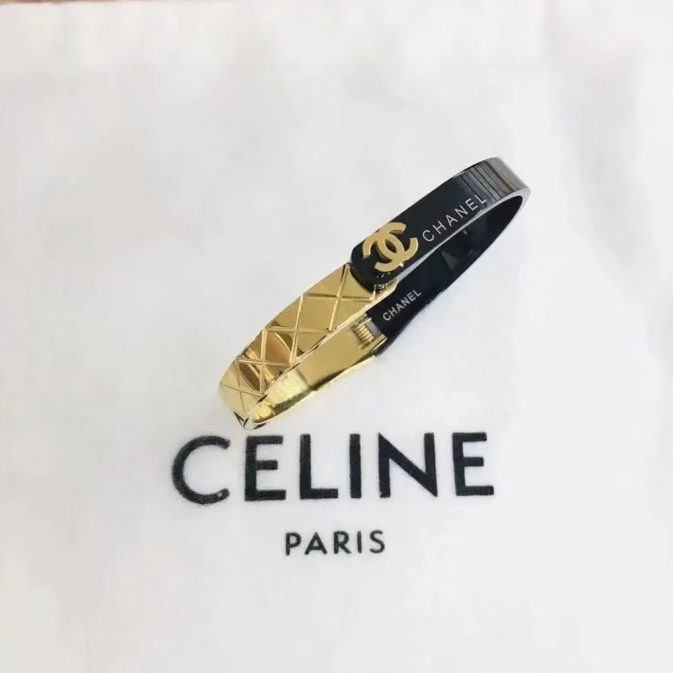 Chanel Quilted Bangle Bracelet [2 styles]