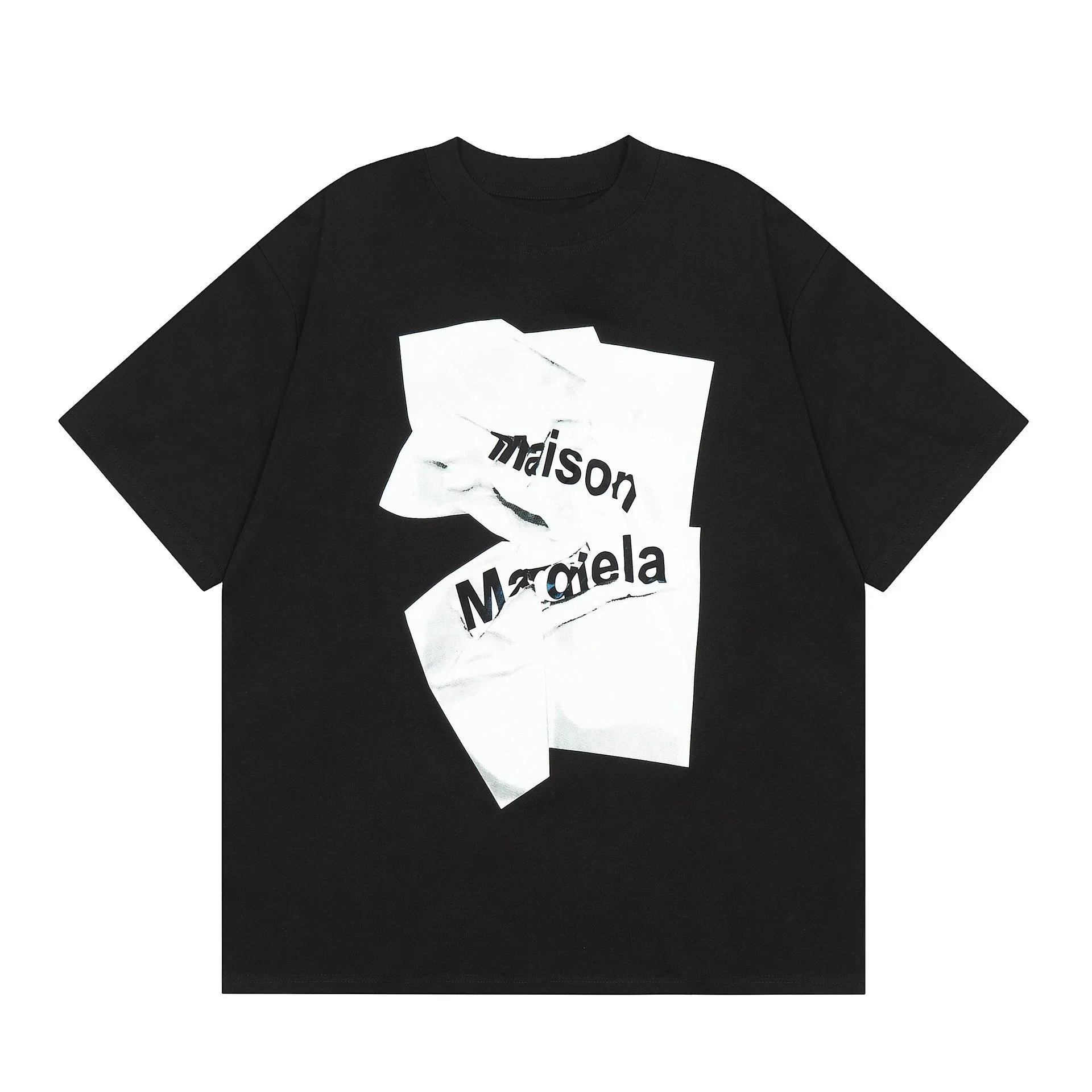 Maison Margiela Numbered Graphic T-Shirt Light Blue T-Shirt - 9