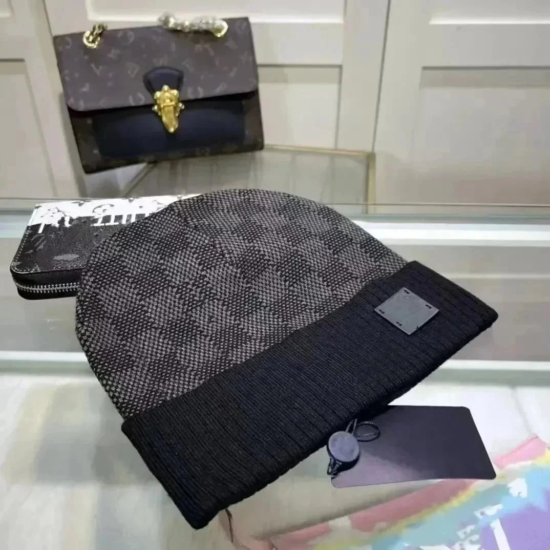 Louis Vuitton Monogram Tweed Beanie, Scarf, and Gloves Set Gray/Black Accessories - 4