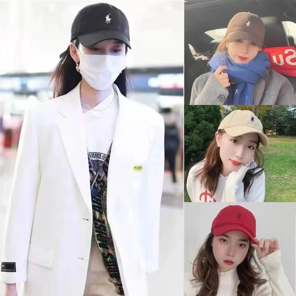 Polo Ralph Lauren Classic Pony Logo Baseball Cap Pink - 3