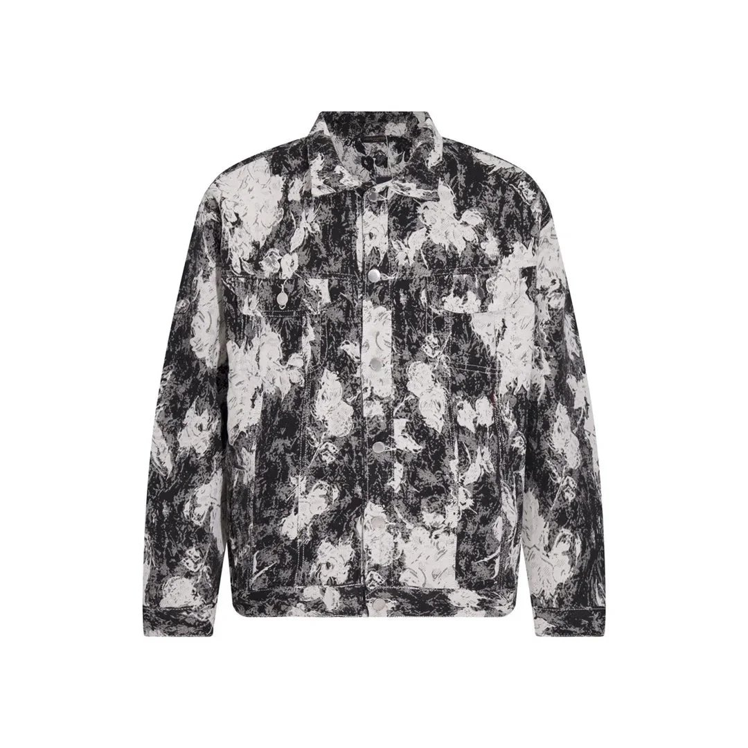 Louis Vuitton Monogram Floral Denim Jacket Multicolor Denim-Jacket - 1