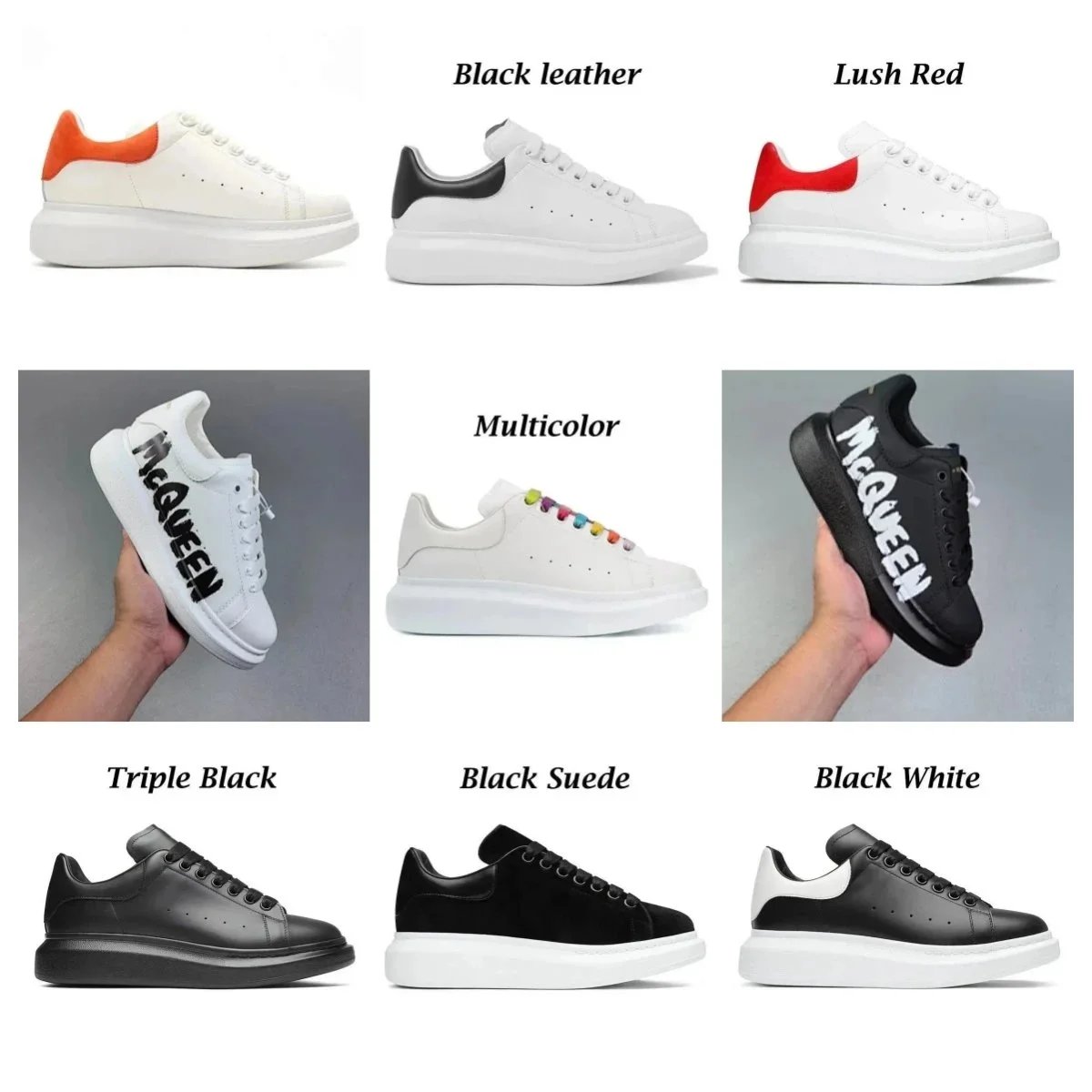 Alexander McQueen Oversized Sneakers [35 styles]
