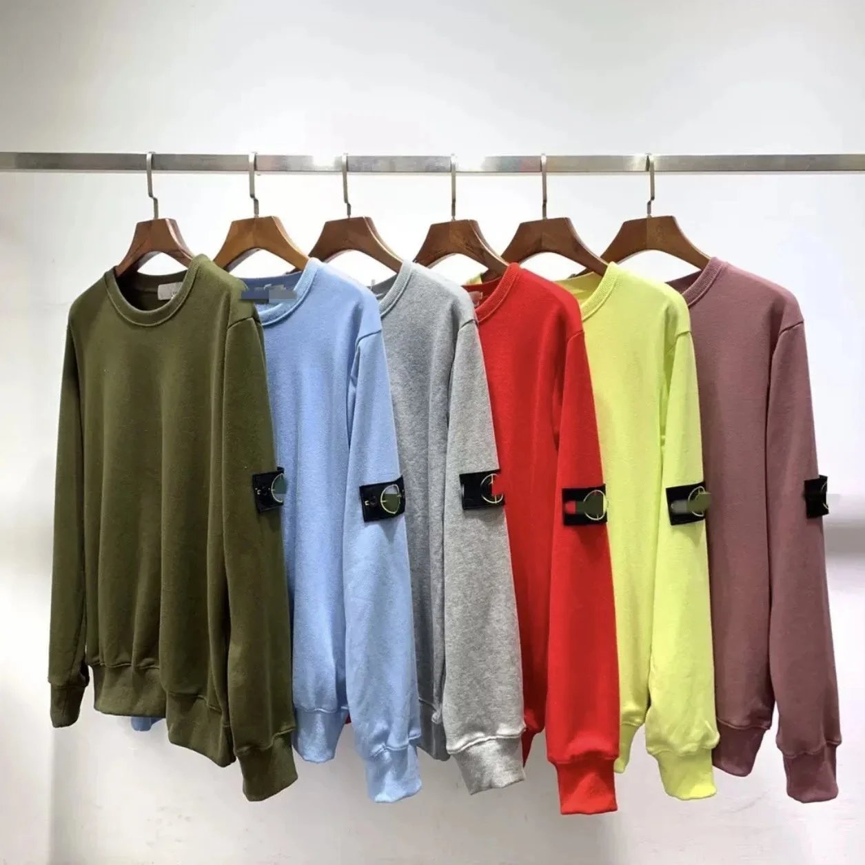 Stone Island Shadow Project Neon Yellow Crewneck Sweater - 9