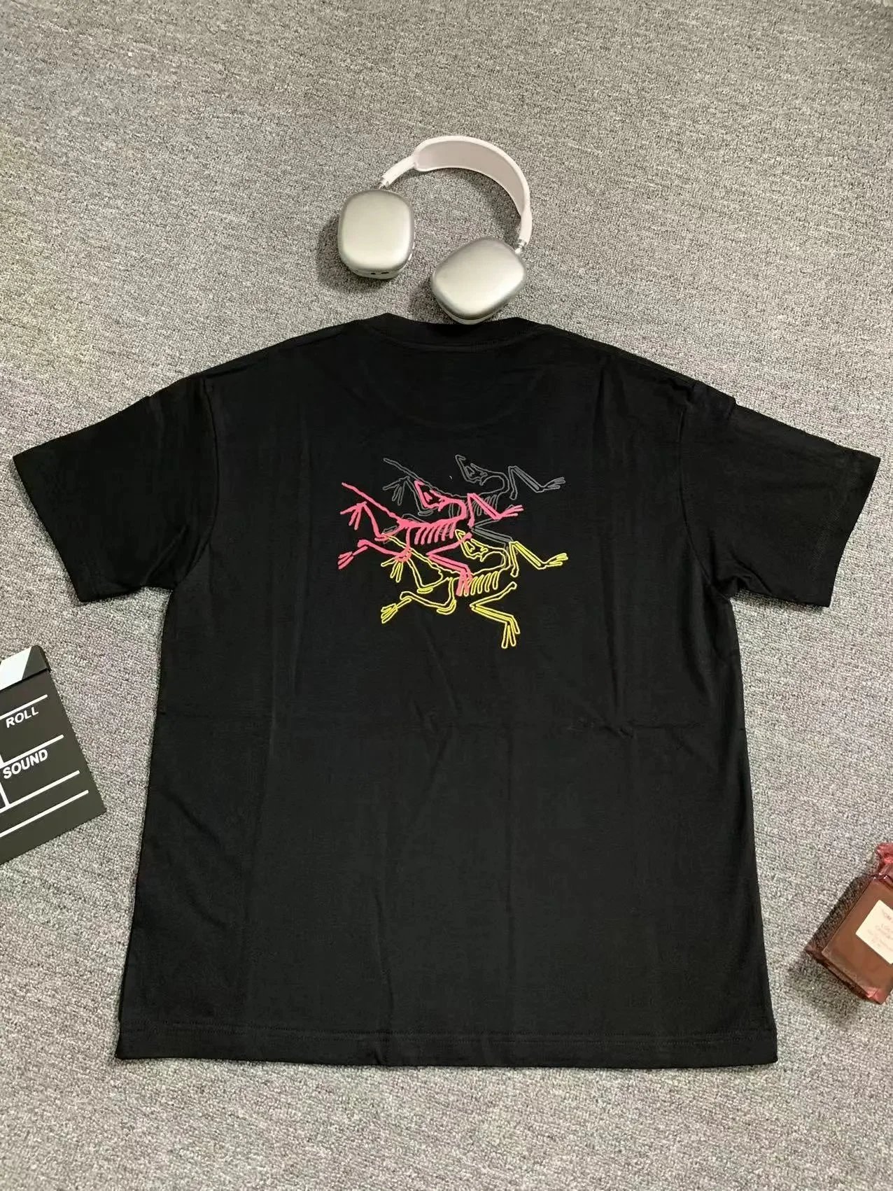 Arc'teryx x KAWS Skeleton Frog Graphic Black T-Shirt