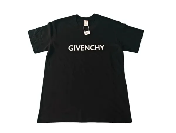 Givenchy Logo Print White T-Shirt - 6