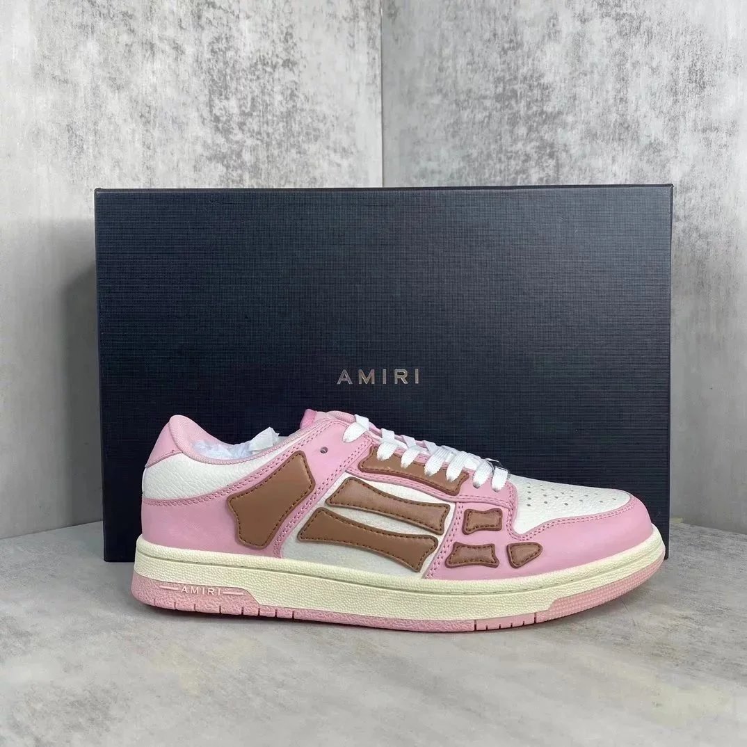 Amiri Skate Low Blue and White Sneakers - 9