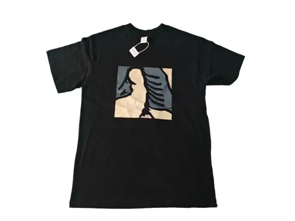 Off-White x Jean-Michel Basquiat Graphic Print Black T-Shirt - 1