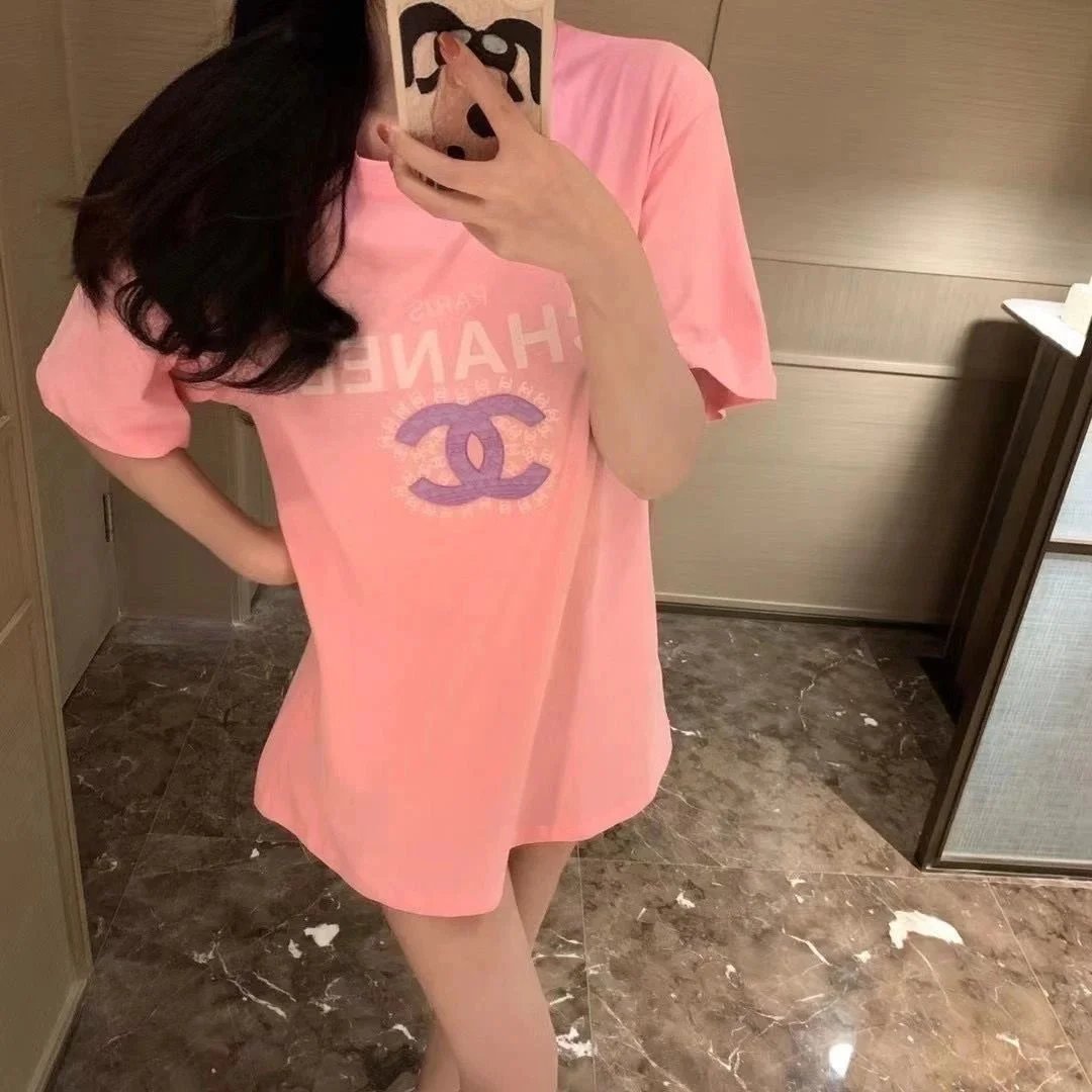 Chanel CC Logo Print White T-Shirt - 3