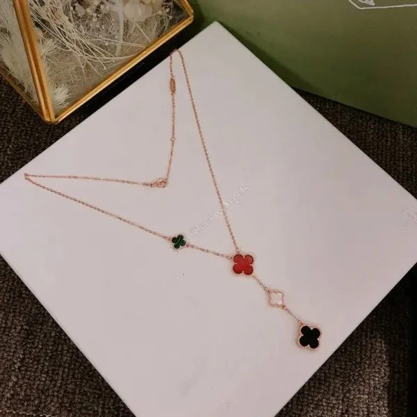 Van Cleef & Arpels Alhambra Long Necklace Multicolor Gold - 1