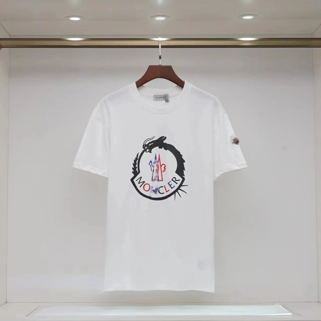 Moncler Dragon Logo Black T-Shirt - 5