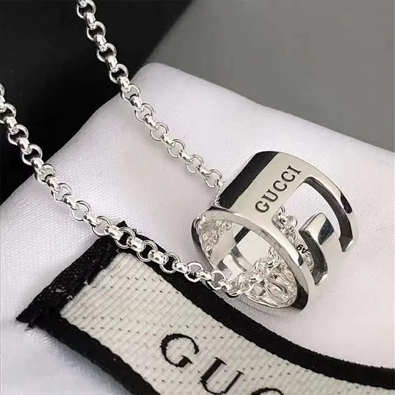 Gucci Interlocking G Pendant Necklace