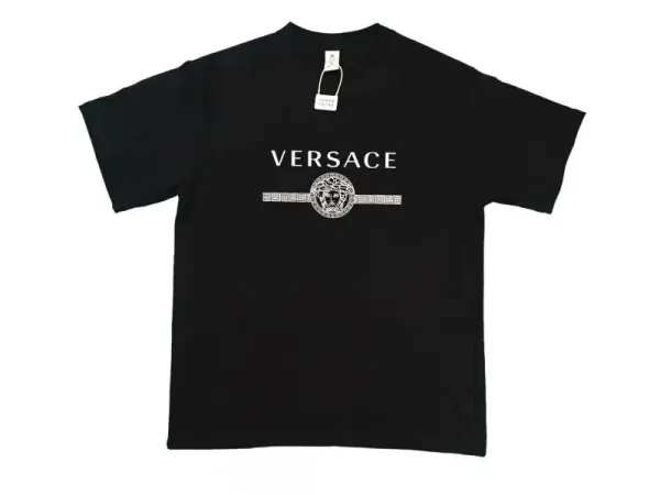 Versace Medusa Logo Black T-Shirt - 1
