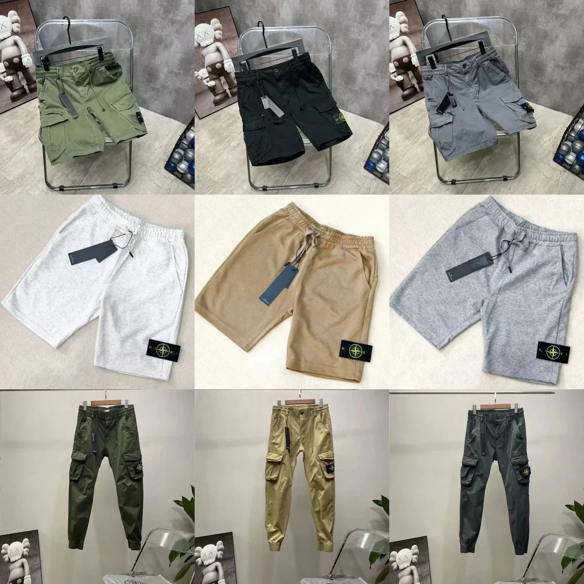 Stone Island Cargo Shorts & Joggers [40 styles]
