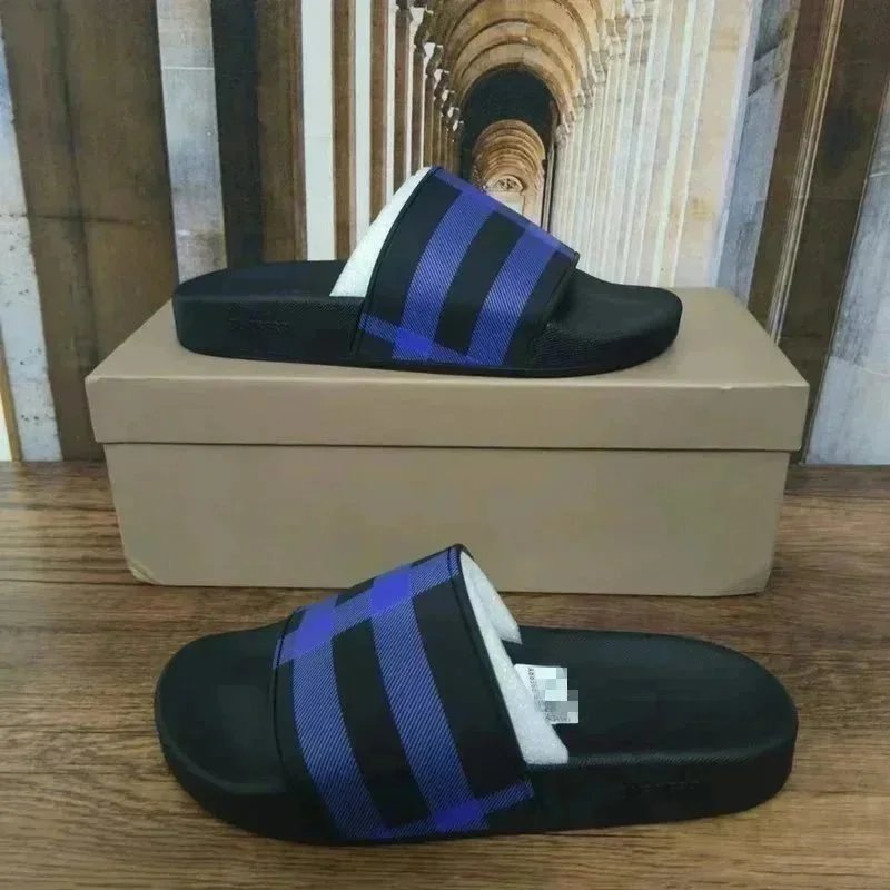 Dior B23 Slide Black Monogram Print Slippers - 9