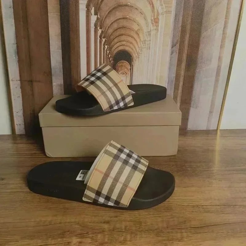 Dior B23 Slide Black Monogram Print Slippers - 5