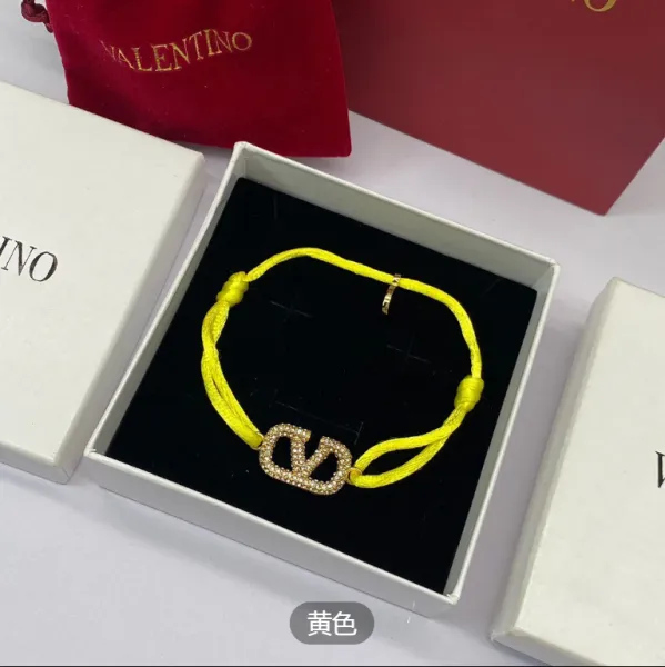Valentino VLOGO Chain Bracelet Yellow Bracelet - 1