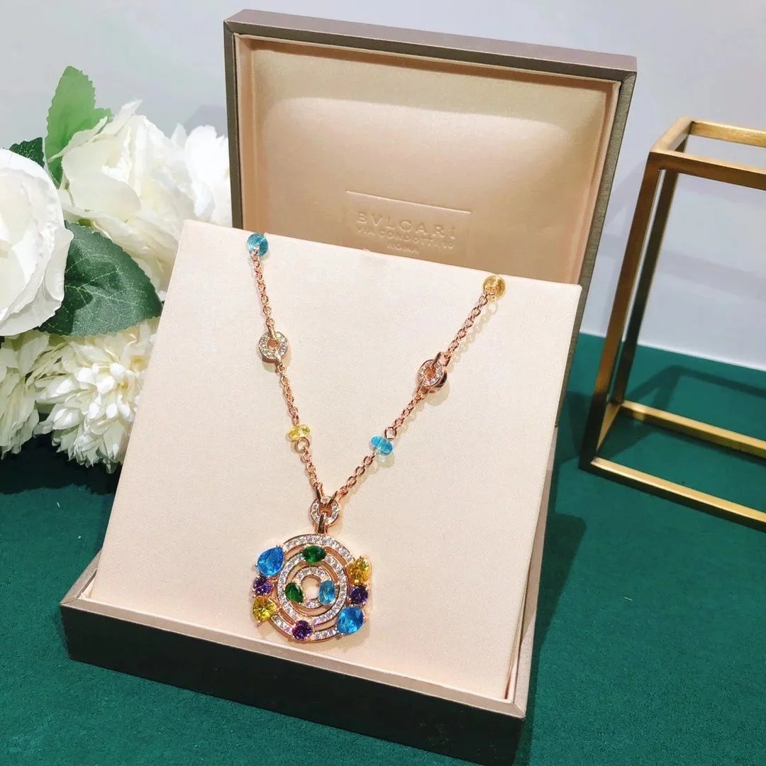 Bvlgari Divas' Dream Multicolor Gemstone Necklace - 1