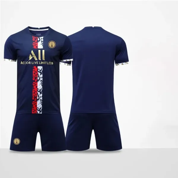 Paris Saint-Germain x Accor Live Limitless 2021-22 Third Kit Navy Jersey Set - 1