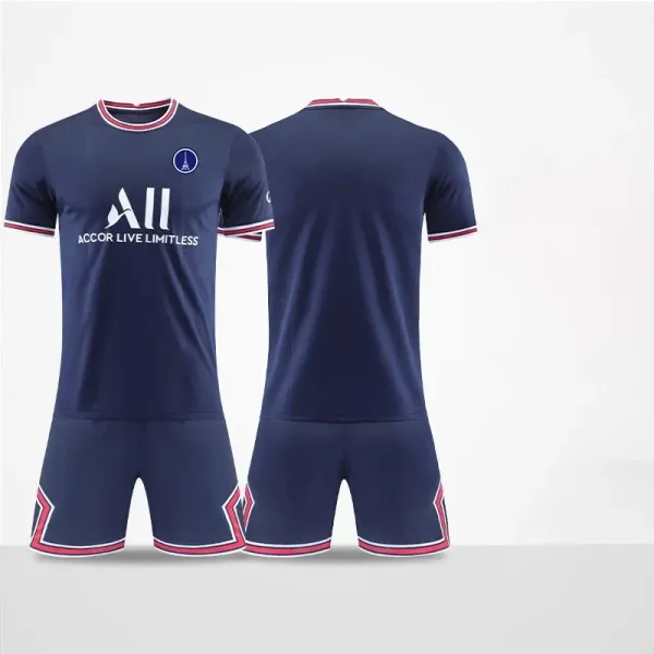 Paris Saint-Germain 2023-24 Home Kit Navy Blue Jersey Set - 1