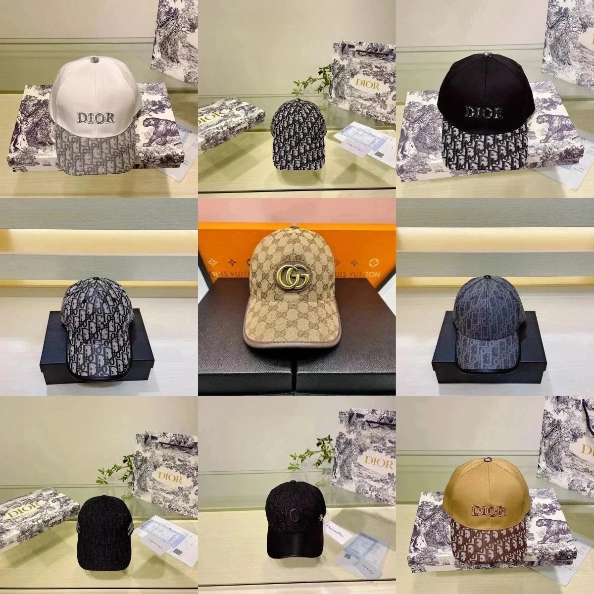 Dior Oblique / Gucci