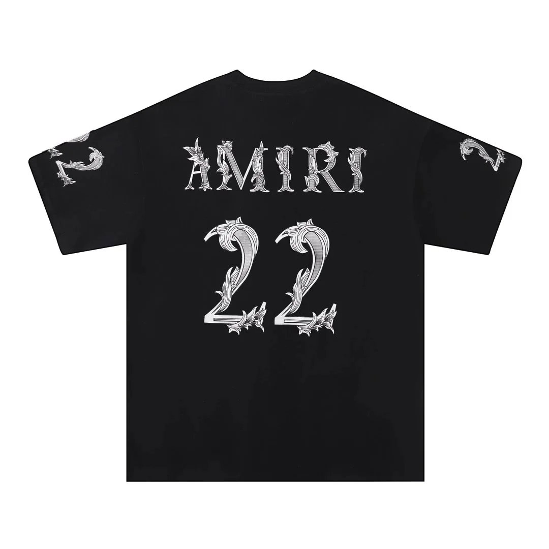 AMIRI Ornate '22' Graphic T-Shirt - 32