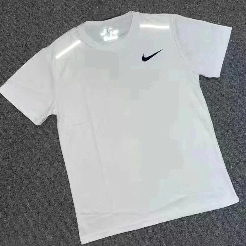 Reflective ticking short sleeve (single white)