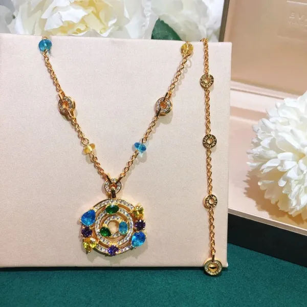 Bvlgari Divas' Dream Multicolor Gemstone Necklace - 10