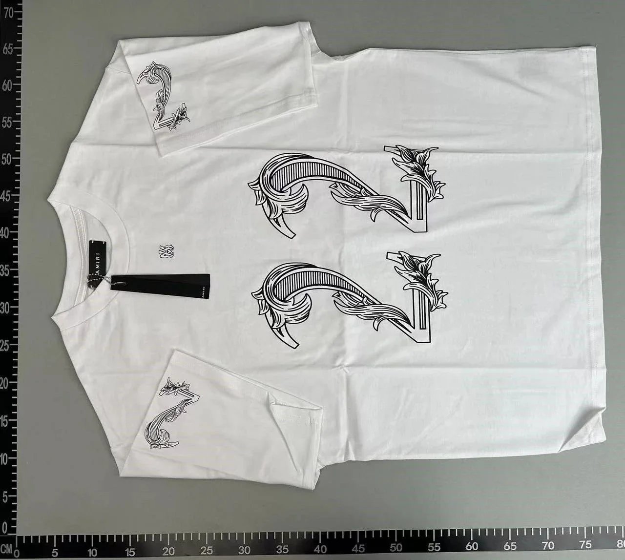 AMIRI Ornate '22' Graphic T-Shirt - 35