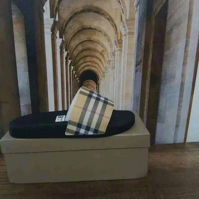 Dior B23 Slide Black Monogram Print Slippers - 3