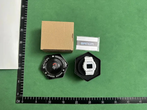 Casio G-Shock DW-5600 White Digital Watch - 12