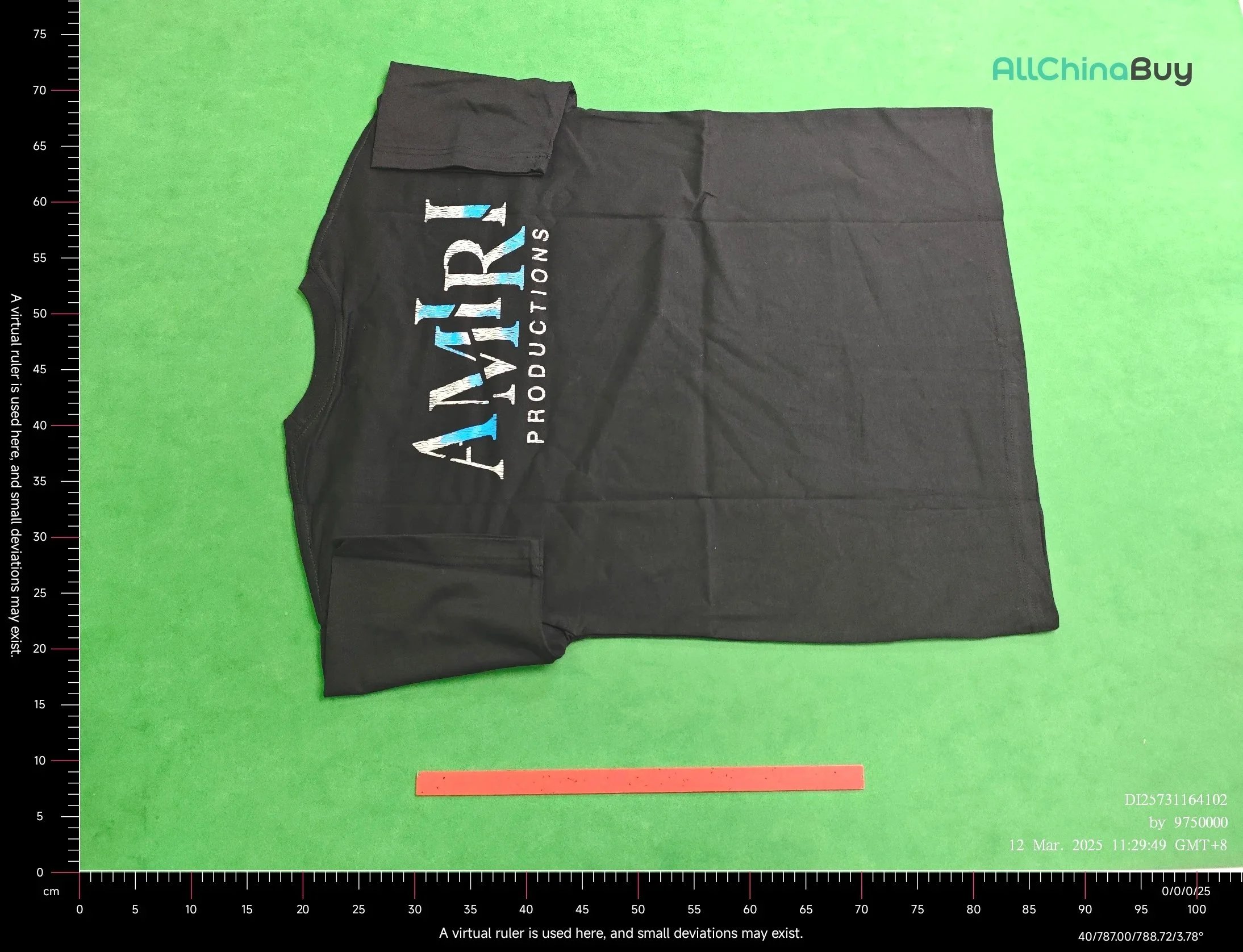 AMIRI Ornate '22' Graphic T-Shirt - 42