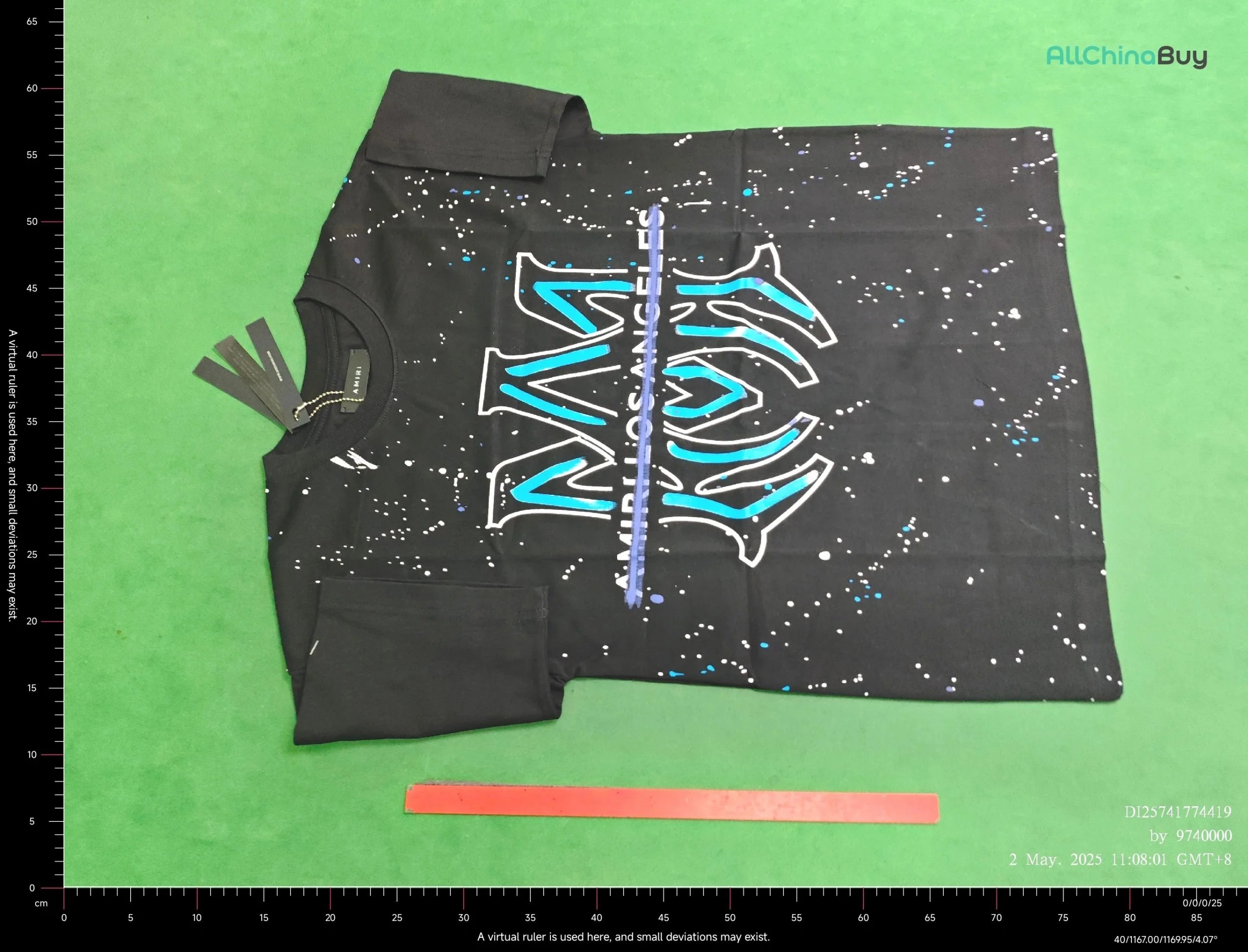 AMIRI Ornate '22' Graphic T-Shirt - 43
