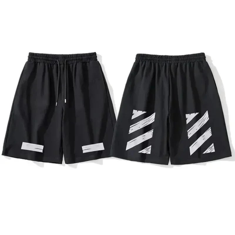 Off-White Spring/Summer 20 Collection Graphic Shorts Black - 7