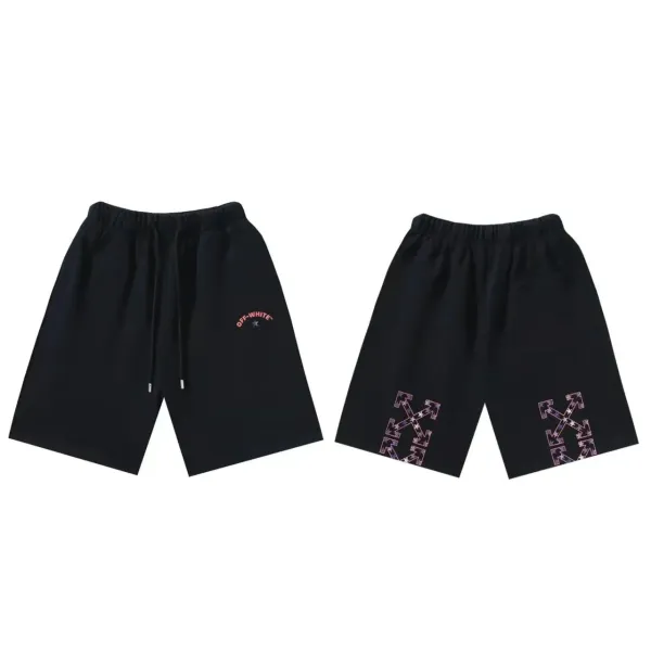 Off-White Industrial Belted Shorts Black/White - 39