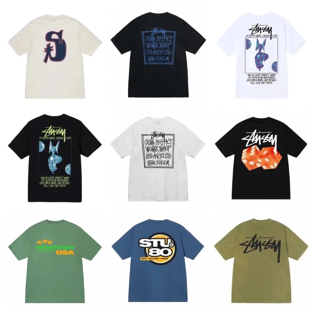 Stussy T-Shirts [40 styles]