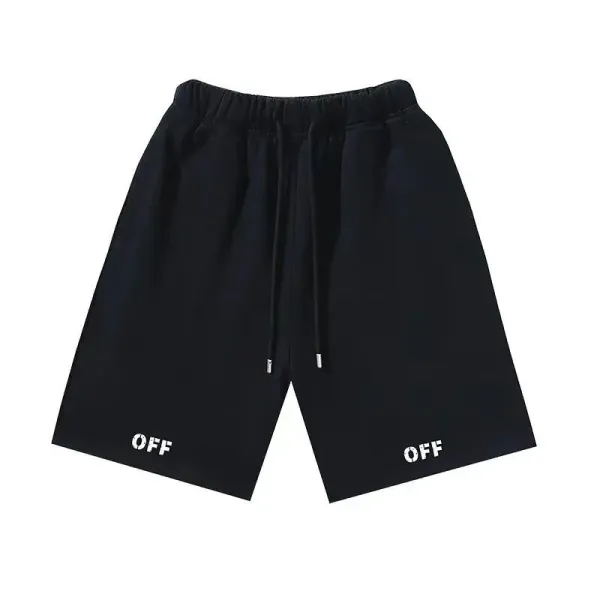 Off-White Industrial Belted Shorts Black/White - 19