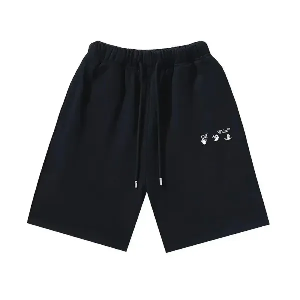Off-White Industrial Belted Shorts Black/White - 21