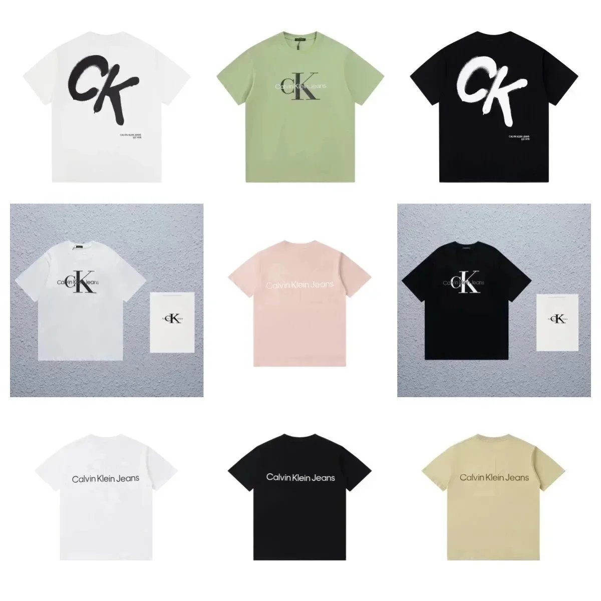 Calvin Klein Jeans CK Logo T-Shirt [9 styles]