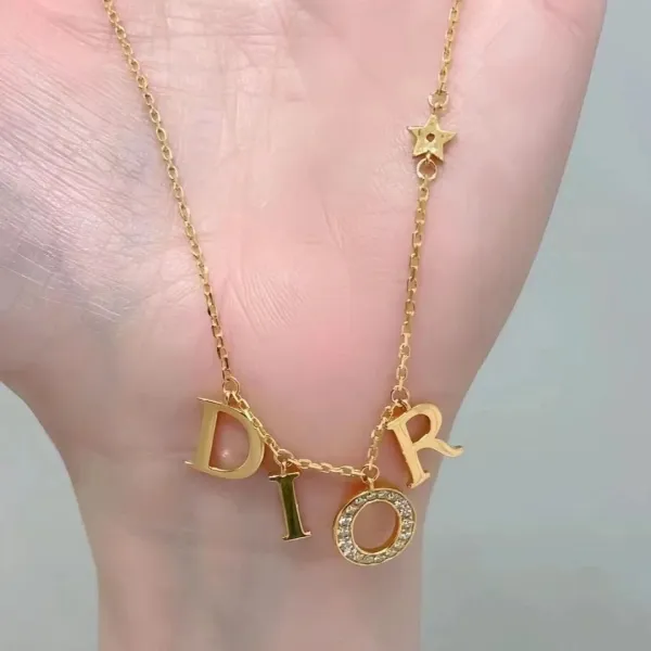 Dior Dior Lettering Gold-Tone Bracelet - 3
