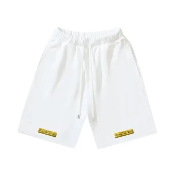Off-White Industrial Belted Shorts Black/White - 13